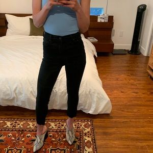 Aritzia Denim Forum Black Jeans